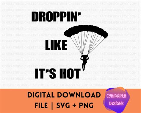 Droppin Like It S Hot Svg Cod Inspired Png Gamer Etsy