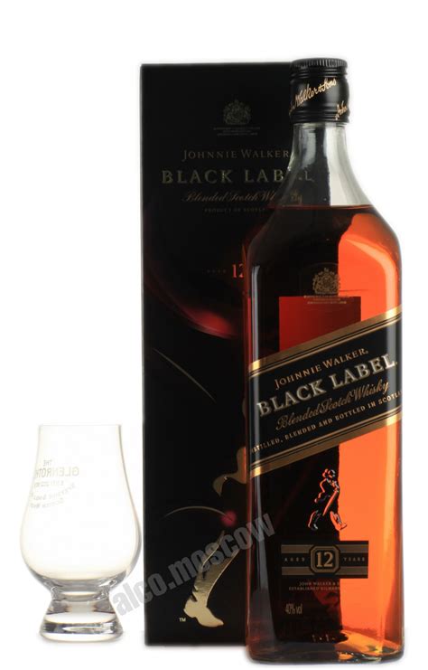 Купить шотландский виски Johnnie Walker Black Label 12 years ...
