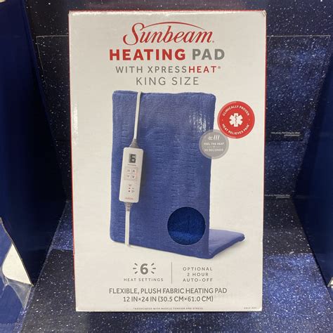 Sunbeam Xpressheat Heating Pad Blinking F at Stella Finniss blog