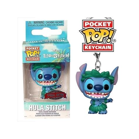 Llavero Pocket POP Stitch Hula Lilo Y Stitch Disney