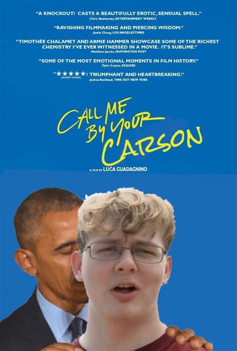 CallMe(By Your)Carson : r/CallMeCarson