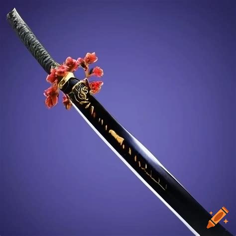 Japanese Sword With Cherry Blossom On Craiyon