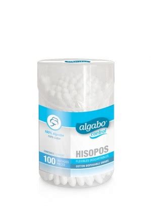 Algabo Hisopos X6 Tarros De 100 Unidades Tienda Online Anika Farmacia