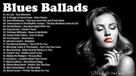 The Best Of Slow Blues Rock Ballads 4 Hour Relaxing With Blues Music