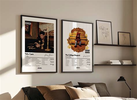 poster wall  bedroom