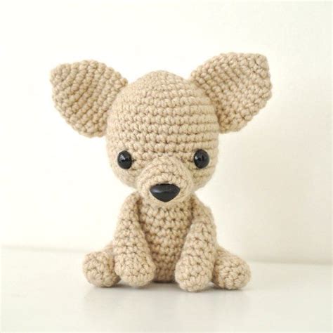 Amigurumi Chihuahua あみぐるみ チワワ Crochet Handmade Chibi Kawaii