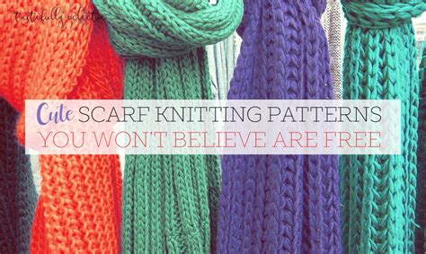 Free Scarf Knitting Patterns2 - Tastefully Eclectic