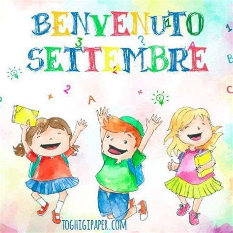 Benvenuto Settembre ⋆ Toghigi♥paper