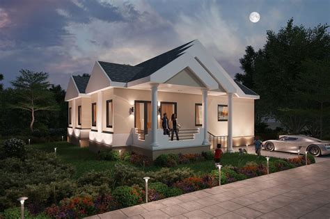 2 Bedroom House Plan, 2 Bed Floor Plan, Modern House Plans, Instant ...