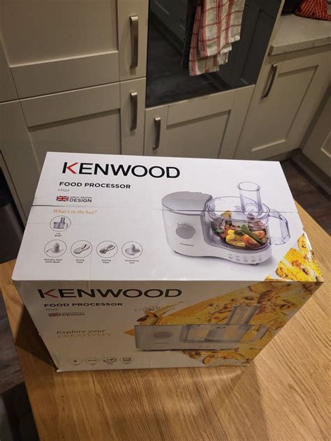 Kenwood Fp120 400w 14l Powerful Stainless Steel Blades Food Processor 5011423135373 Ebay