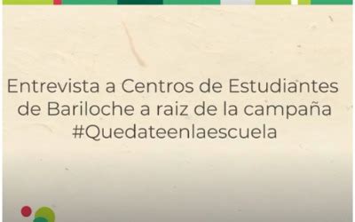 Portal Educativo Haciendo Escuela Rn Centro De Estudiantes Bariloche