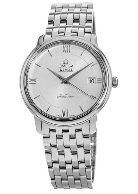 Omega De Ville Prestige Co Axial Mm Silver Dial Steel Women S Watch