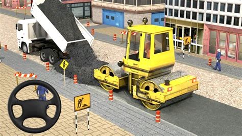 Direksiyonlu Kepçe Oyunu Kamyon kepçe simulator oyunları YouTube