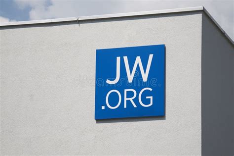 Jw.org Logo of Jehovah S Witnesses Editorial Stock Image - Image of ...