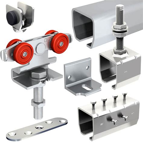 Sliding Door Hardware Kit For Doors Up To Lbs And Up To Thick