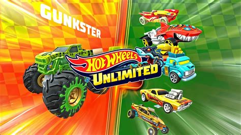 Hot Wheels Unlimited 2 Gunkster S Blaze Run In My Shared Tracks YouTube