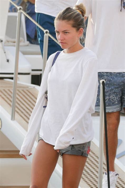 Thylane Blondeau In Bikini At A Yacht In Saint Tropez