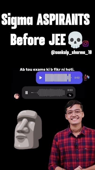 Sigma Jee Aspirant You Must Listen🗿 Funny Iit Jee Meme Funny Meme