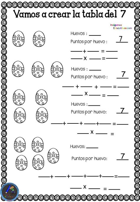 Actividades Creamos Las Tablas De Multiplicar Imagenes Educativas