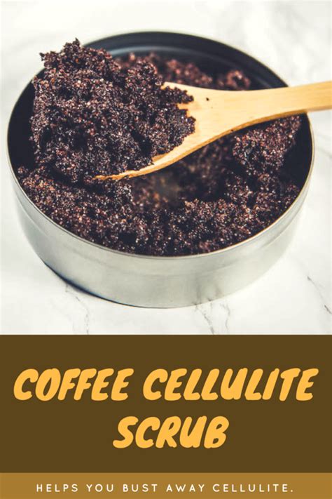 Homemade Coffee Cellulite Scrub • Made With Oils