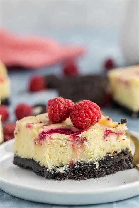 White Chocolate Raspberry Cheesecake