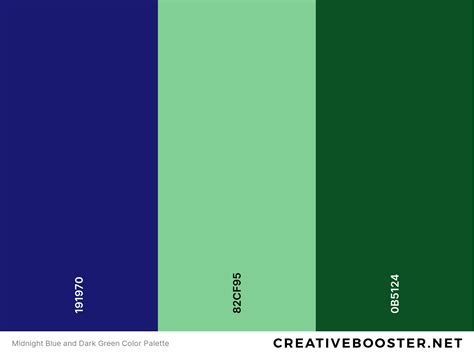 25 Best Colors That Go With Dark Green Dark Green Color Palettes Creativebooster