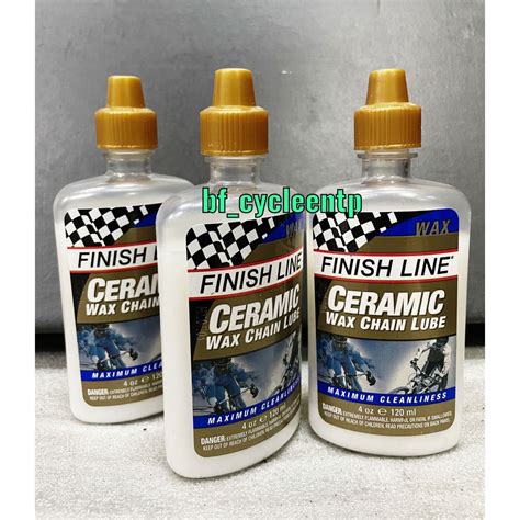 Original Finish Line Ceramic Wax Chain Lube 4oz120ml Shopee Malaysia