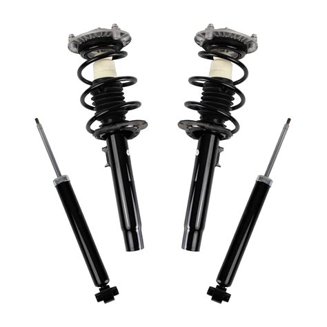 Trq Front And Rear Complete Strut And Shock Absorber Kit For Bmw 3 Series