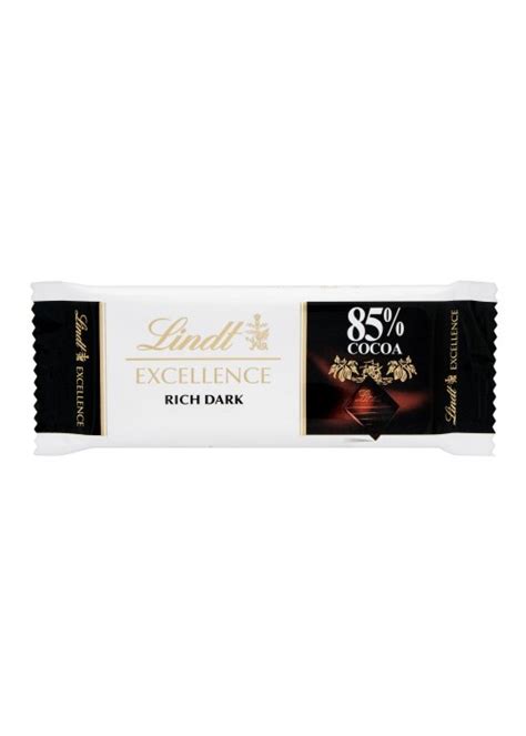 Purchase Lindt Excellence Rich Dark 85 Cocoa Chocolate 35g Online At