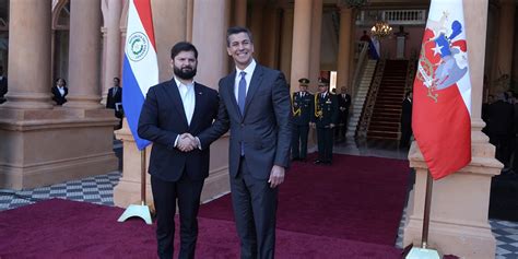 Presidente Gabriel Boric En Visita Oficial A Paraguay El Corredor