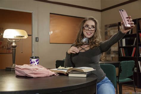 Lena Paul Late Night Library 0118 Porn Pic