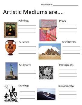 Different Types Of Art Mediums List - Download Free Mock-up