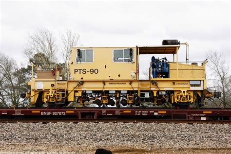 Bnsf X Plasser American Pts Dynamic Track Stabilizer