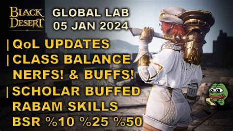 BDO Nerfs Drakania Sage Buffs Maegu Sorc Ranger Maehwa