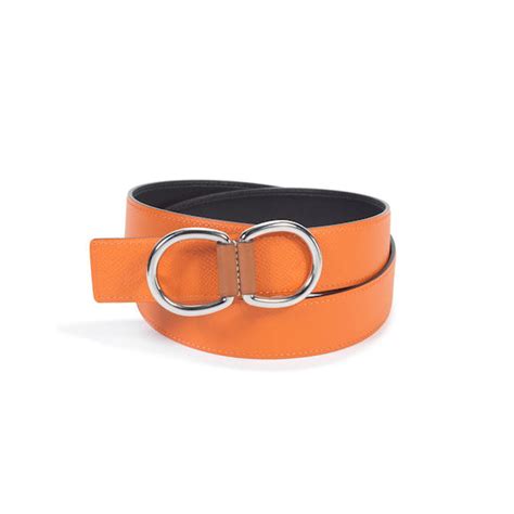 Bonhams Hermès An Orange H And Black Reversible Belt 2016 Includes