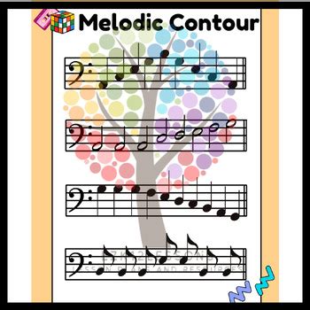 Melodic Contour Activity FREEBIE by ezk12lessons | TPT