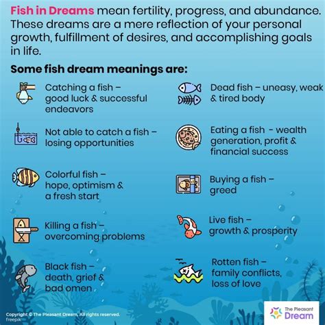 Dreaming Of Fish Scenarios Their Meanings Thepleasantdream