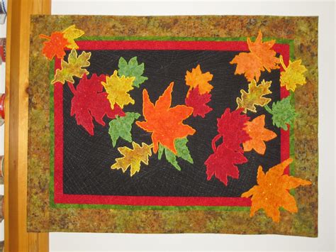 Falling Leaves Quilt 1 - Pam's Sewing Arts