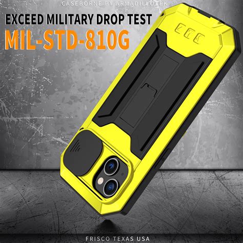 R Just Shockproof Waterproof Dust Proof Case For Iphone Max Yellow