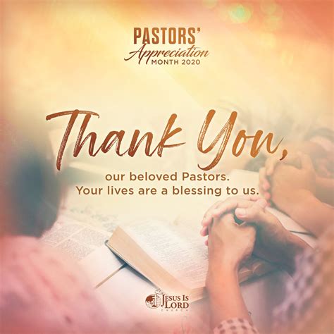 Thank You Pastor