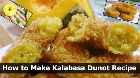 How To Make Kalabasa Dunot Recipe Healthy Meryenda Kusina Master