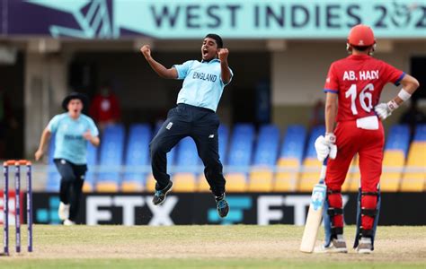 Rehan Ahmed claimed three wickets at the death to rescue England ...