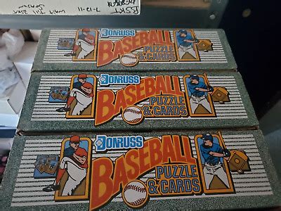 1990 DONRUSS BASEBALL FACTORY SEALED COMPLETE SET 660 CARDS PUZZLE