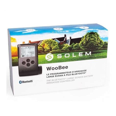 Comprar Programador riego a Pilas Solem WooBee 1 estación con Bluetooth