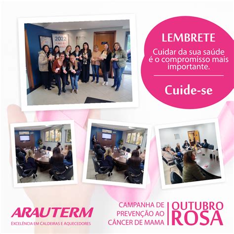 Arauterm Not Cias Outubro Rosa Arauterm