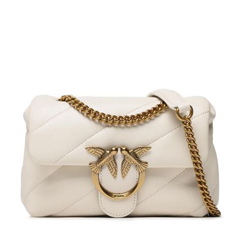 Bolso Pinko Love Mini Puff Cl PE 23 PLTT 100039 A0F2 Blanco Zapatos Es