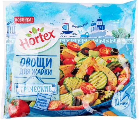 Замороженные овощи Hortex Для жарки греческие | отзывы