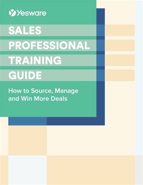 Sales Professional Training Guide Yesware