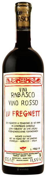 Rabasco Lu Fregnett Rosso Vivino Italia