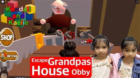 Escape Grandpas House Obby ROBLOX YouTube